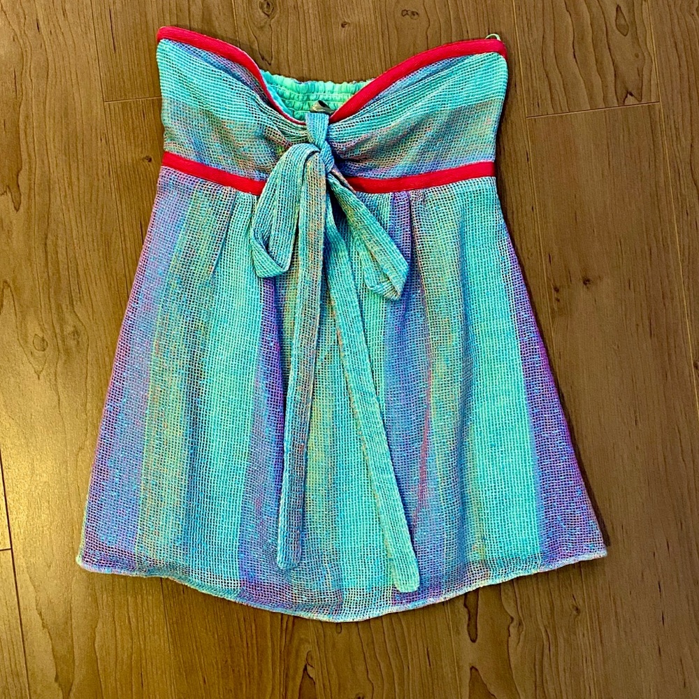 💚💙💖Dallin Chase Strapless Top